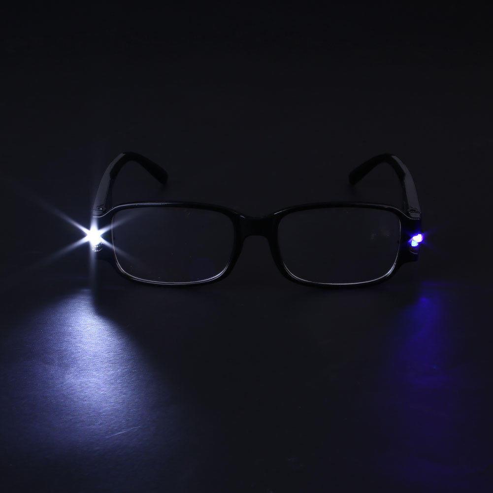 Multi Strength Reading glasses with LED glasses Man Woman Unisex eyeglasses Spectacle Diopter Magnifier light up