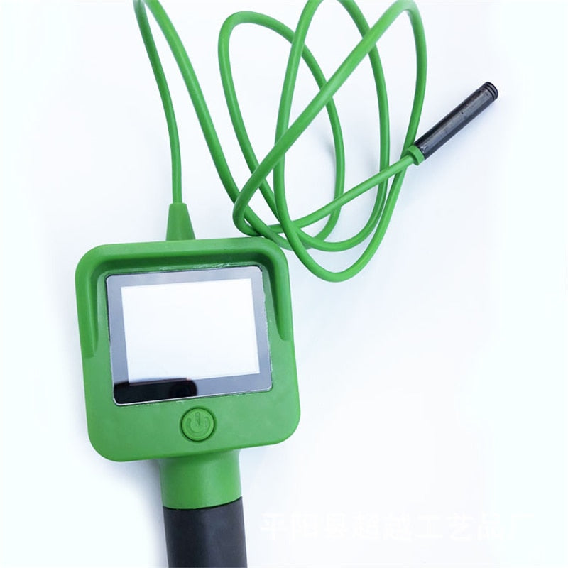 Endoscope Camera with 2.4 Inch Color Liquid LCD Screen 1.2m Gooseneck Cable Handheld Monitor Tube Inspection Borescope Camera