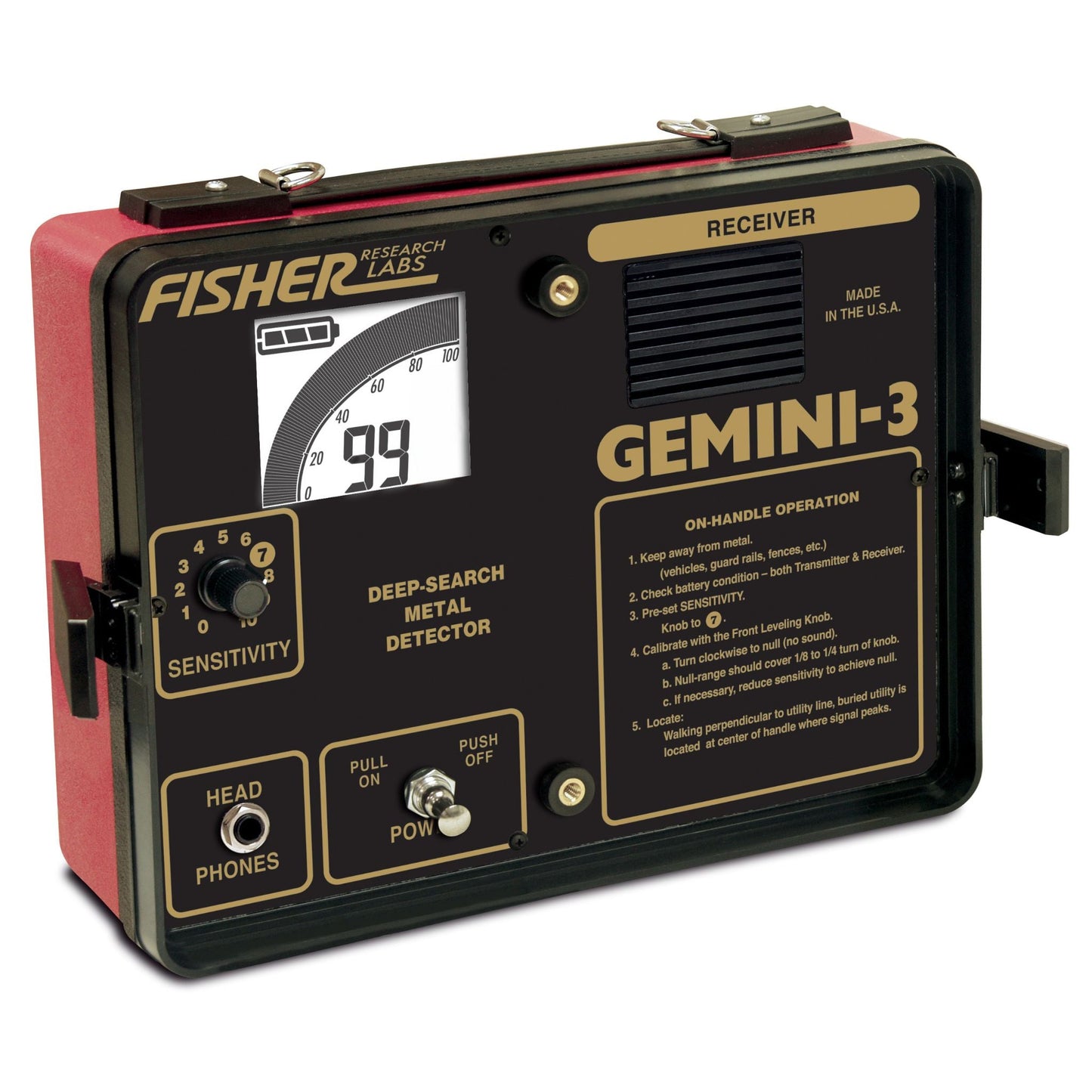 Metal Detector the Gemini 3