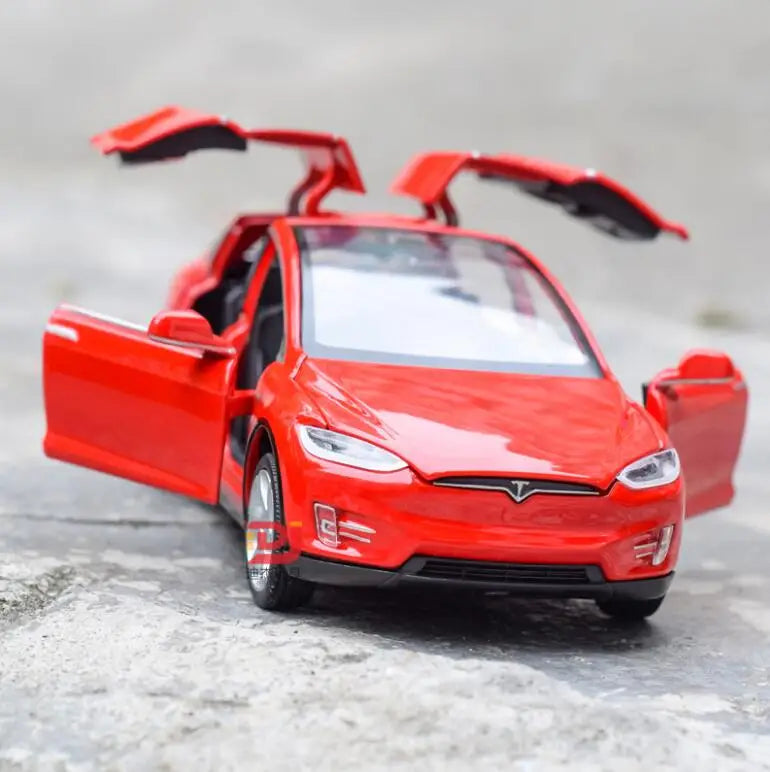 1:32 Tesla MODEL X Alloy Car Model Diecasts Vehicle