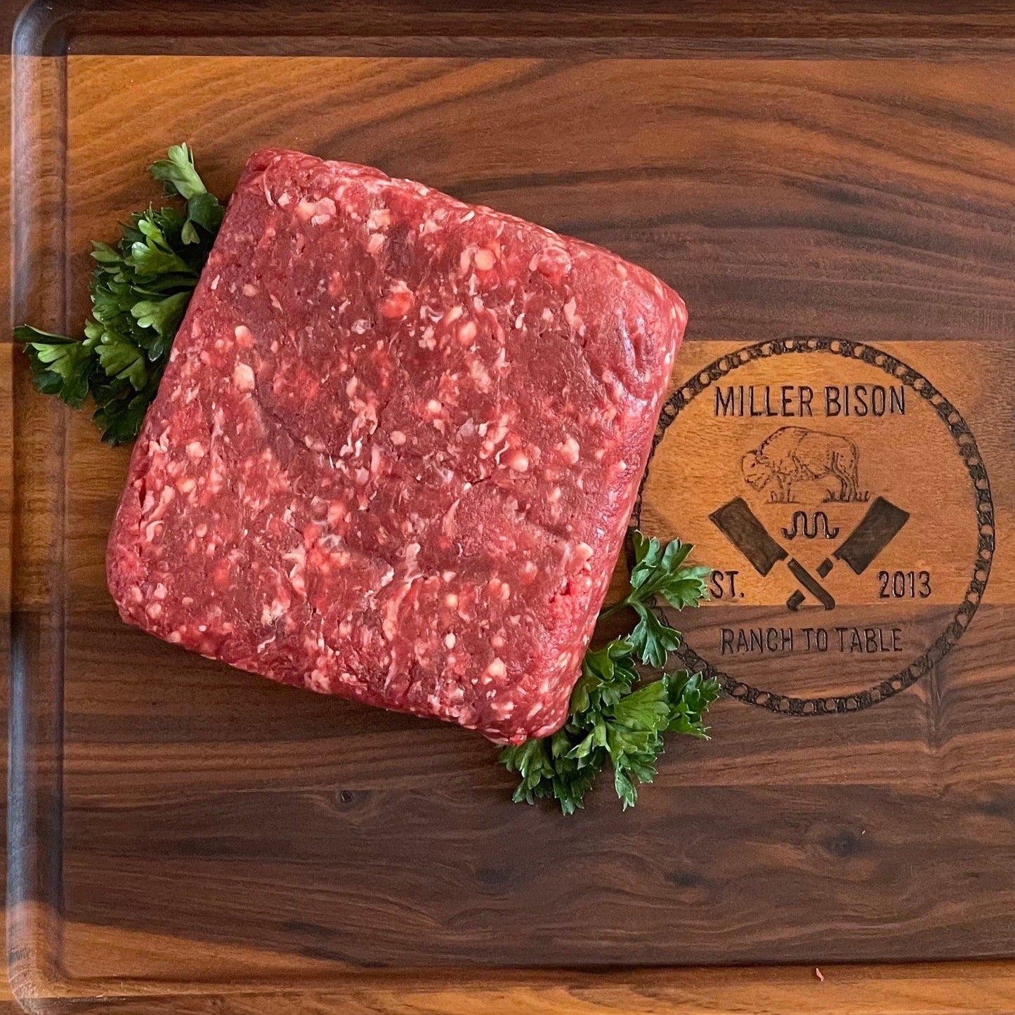 Ground Buffalo Bison Meat 10 - 20 - 30 lb.