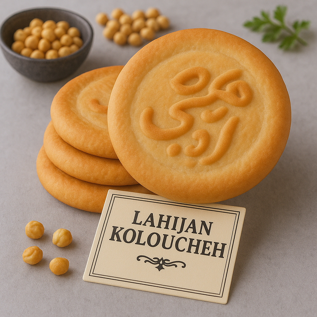 Lahijan Koloocheh – Persian Walnut Cookies (20 Pieces)