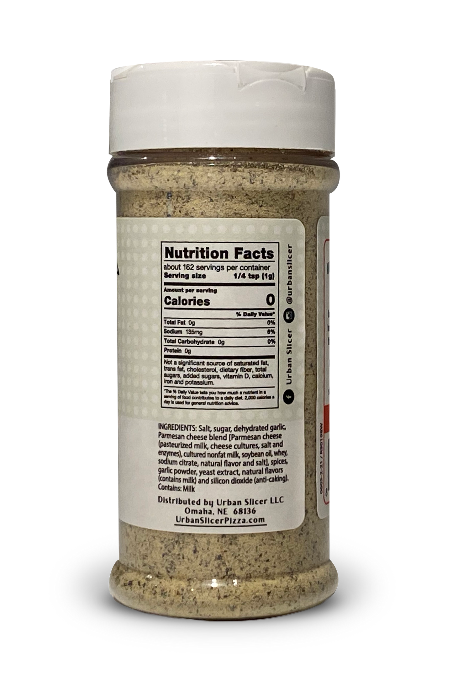 White Pizza Mojo garlic, buttery cheese flavor