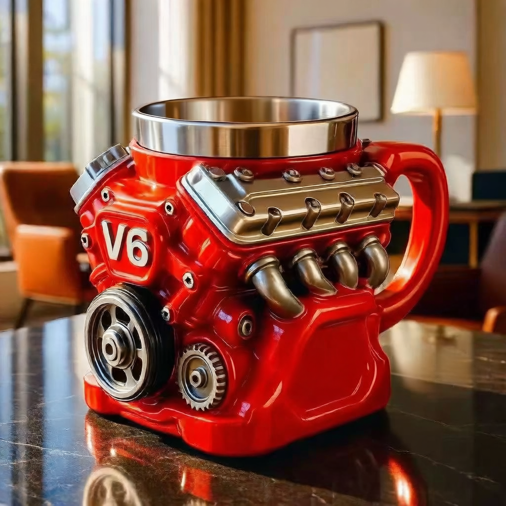 Engine Shaped Mug