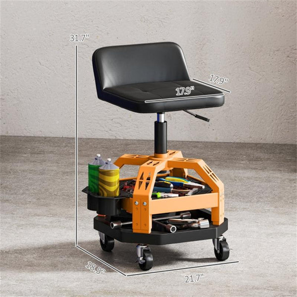 Rolling Creeper Garage Stool