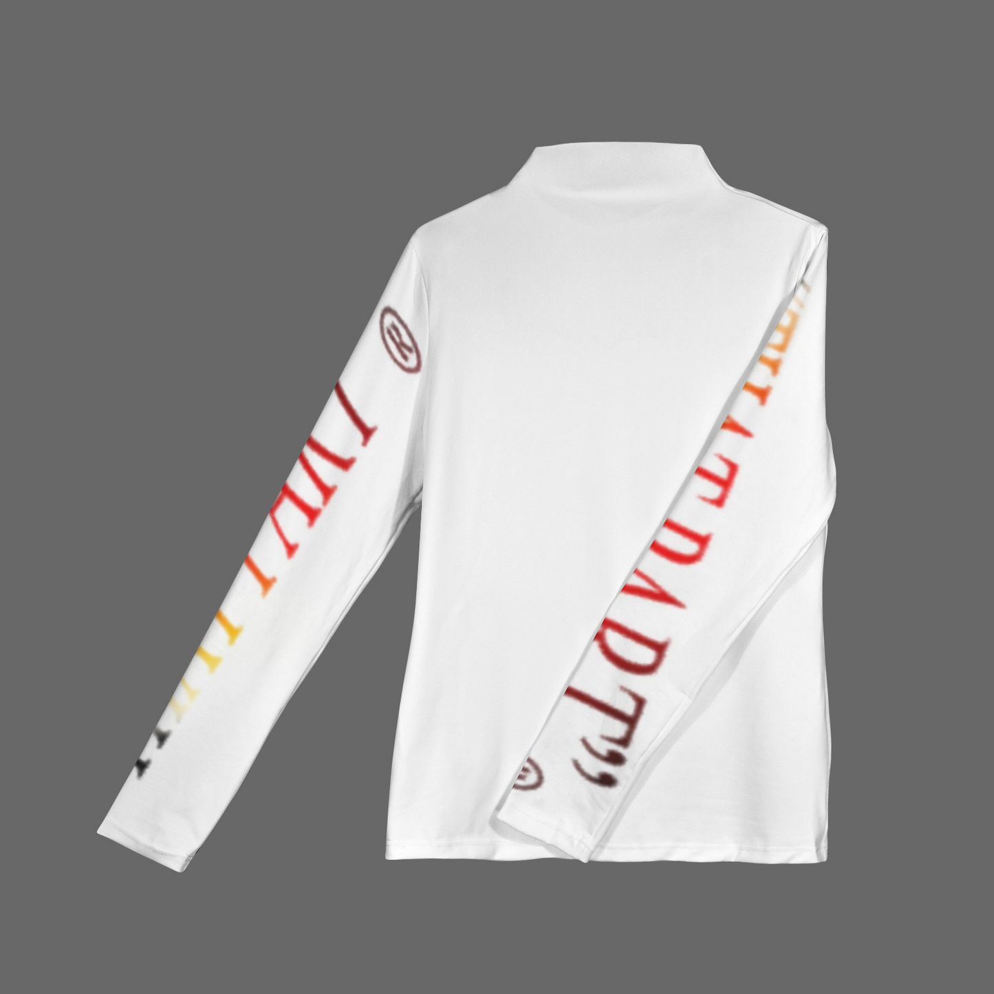 NEW!!! "THAT PART" branded (fire combo both sleeves) Longsleeve Turtleneck Slim T-Shirt