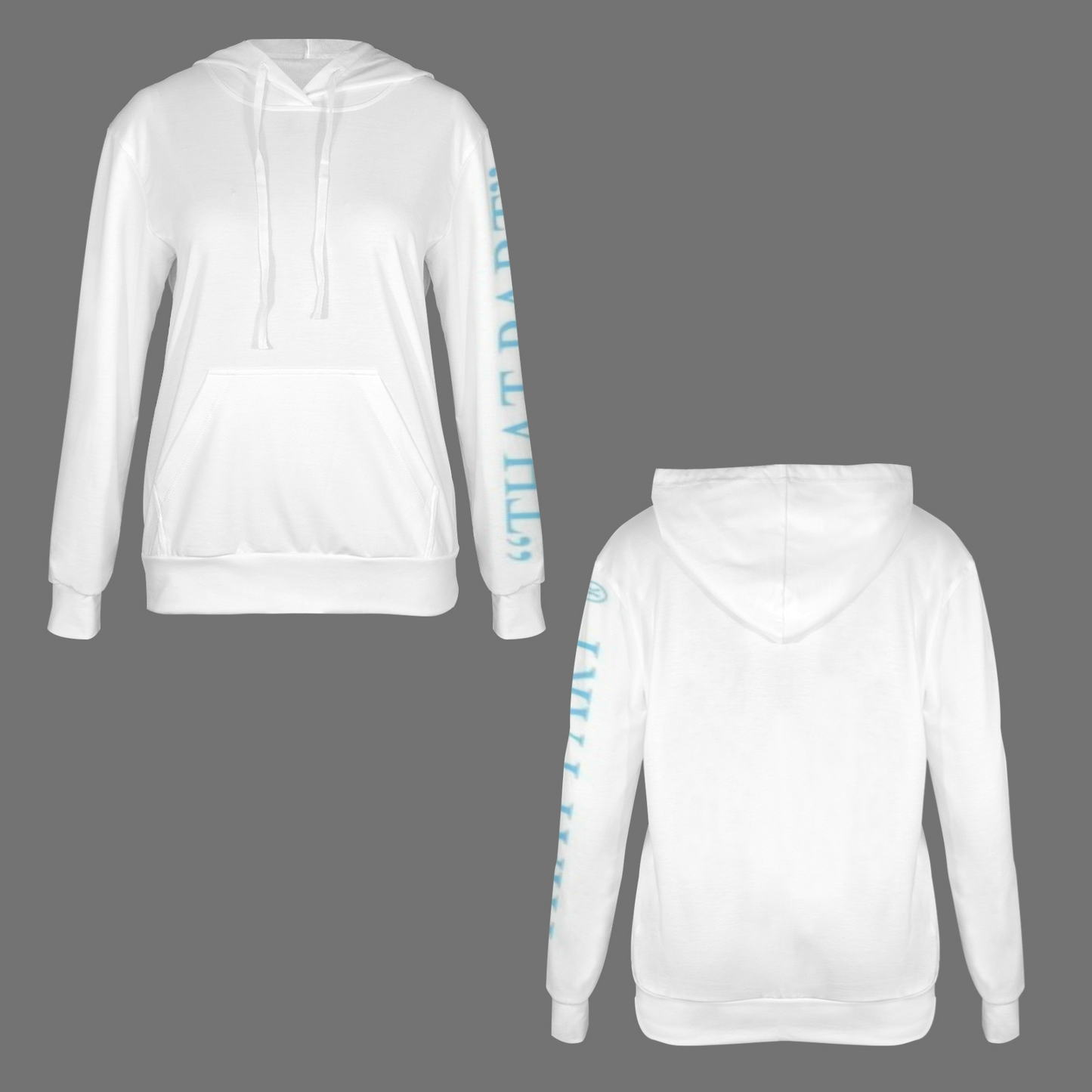 powder blue left sleeve