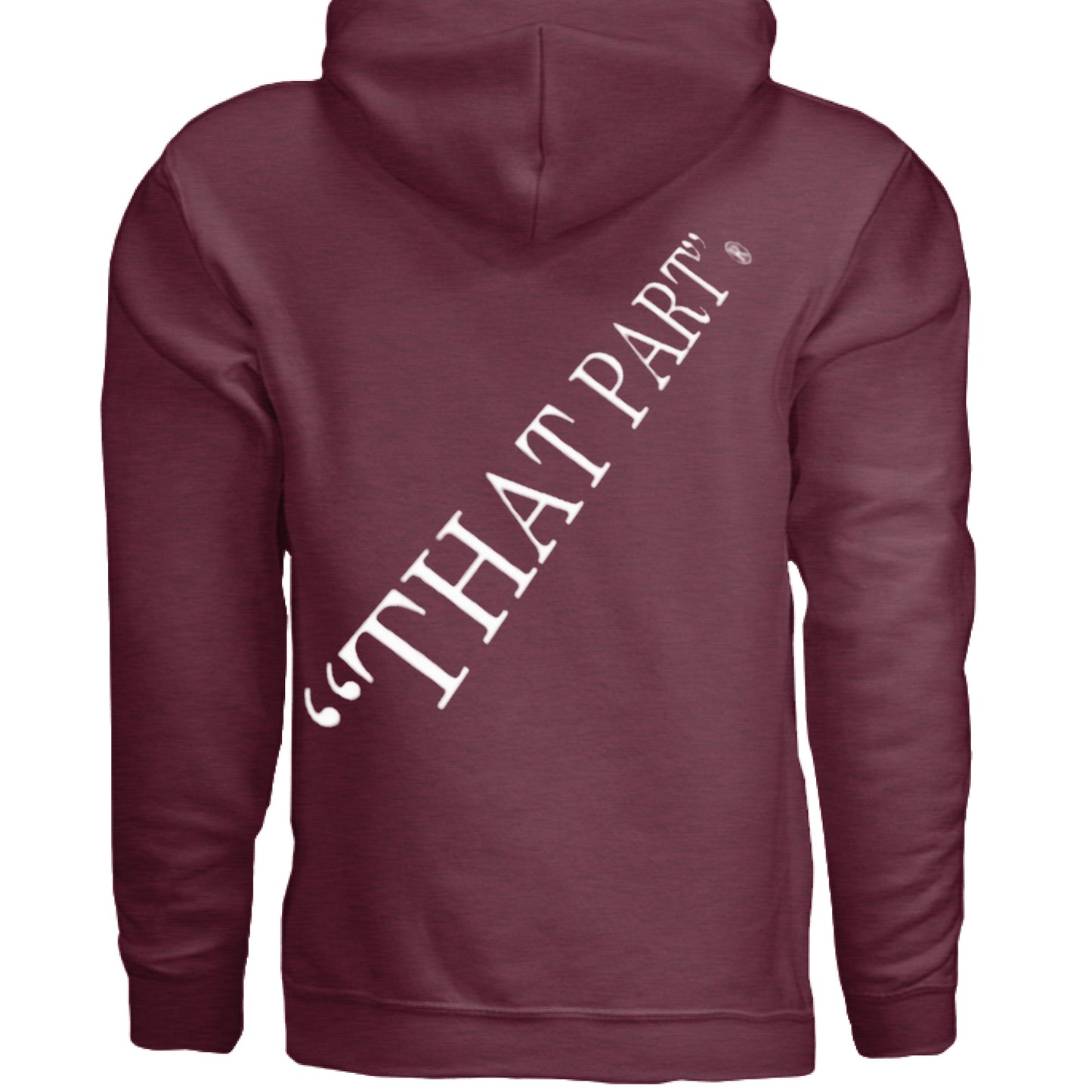 Heather Sport Dark Maroon - BACK