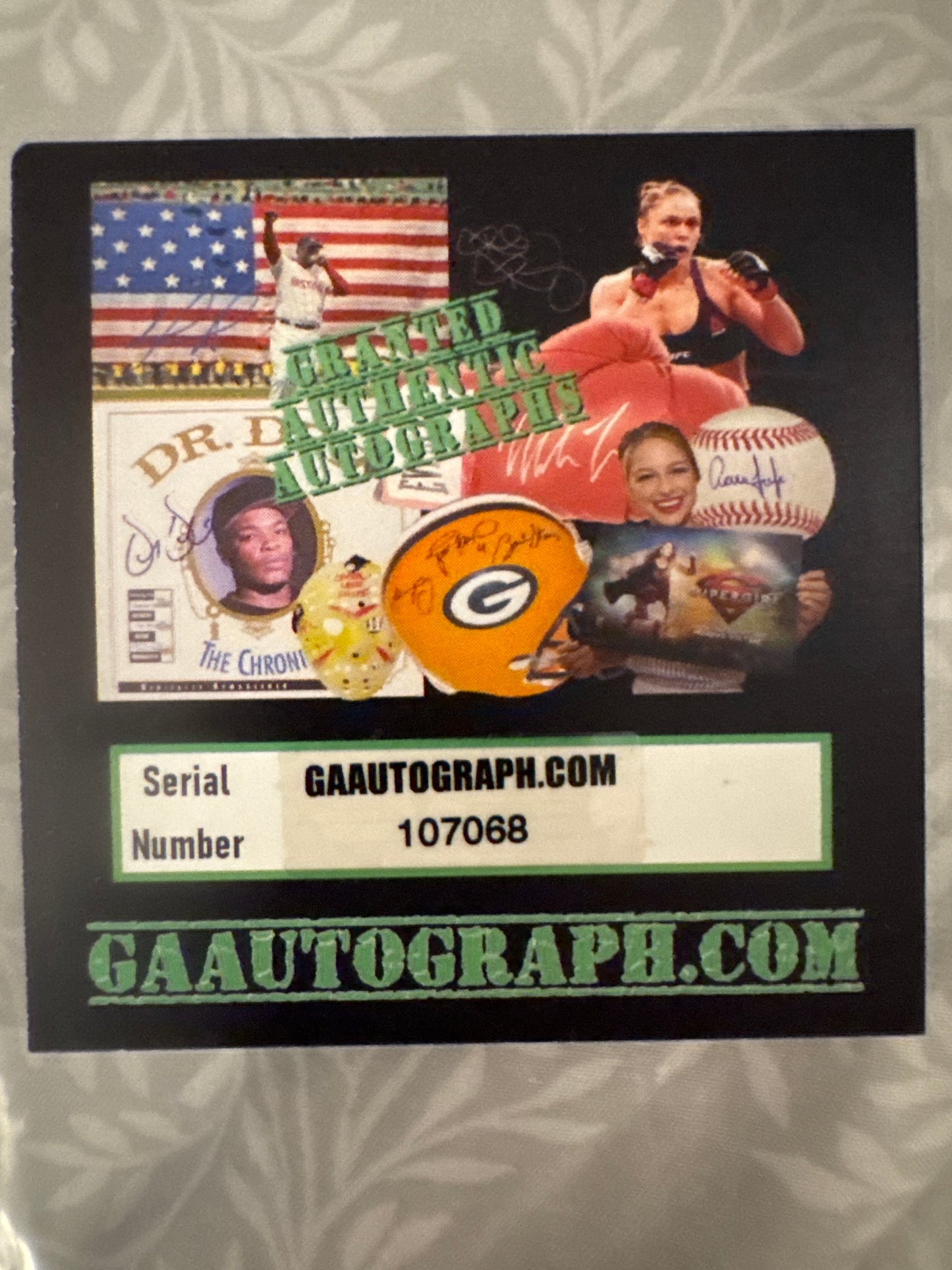 Dwayne Wade autogrpahed jersey