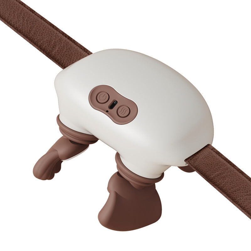 Robotic Back Massager kneading hot compress home use trapezius muscle shoulder neck waist