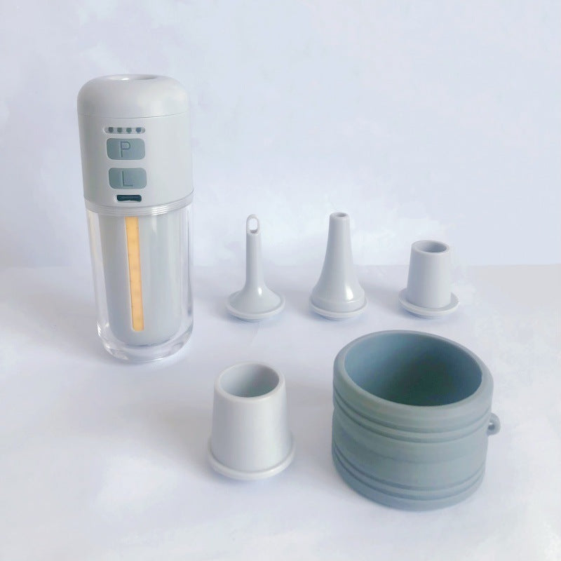 Portable Dual-Purpose Inflatable Pump with LED Light