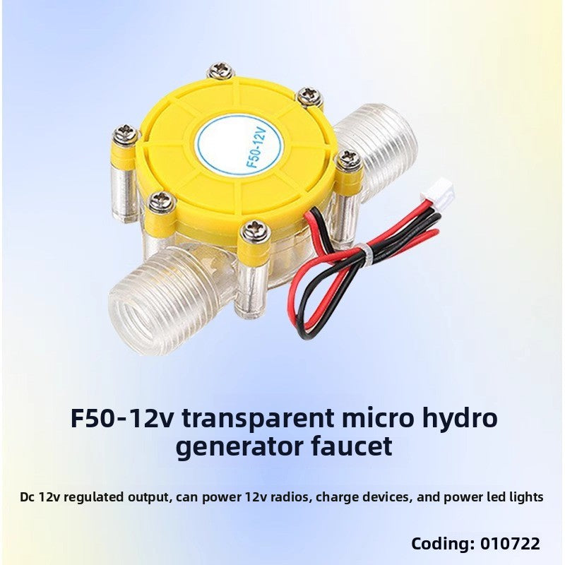 Micro Pipeline DC Hydroelectric Generator