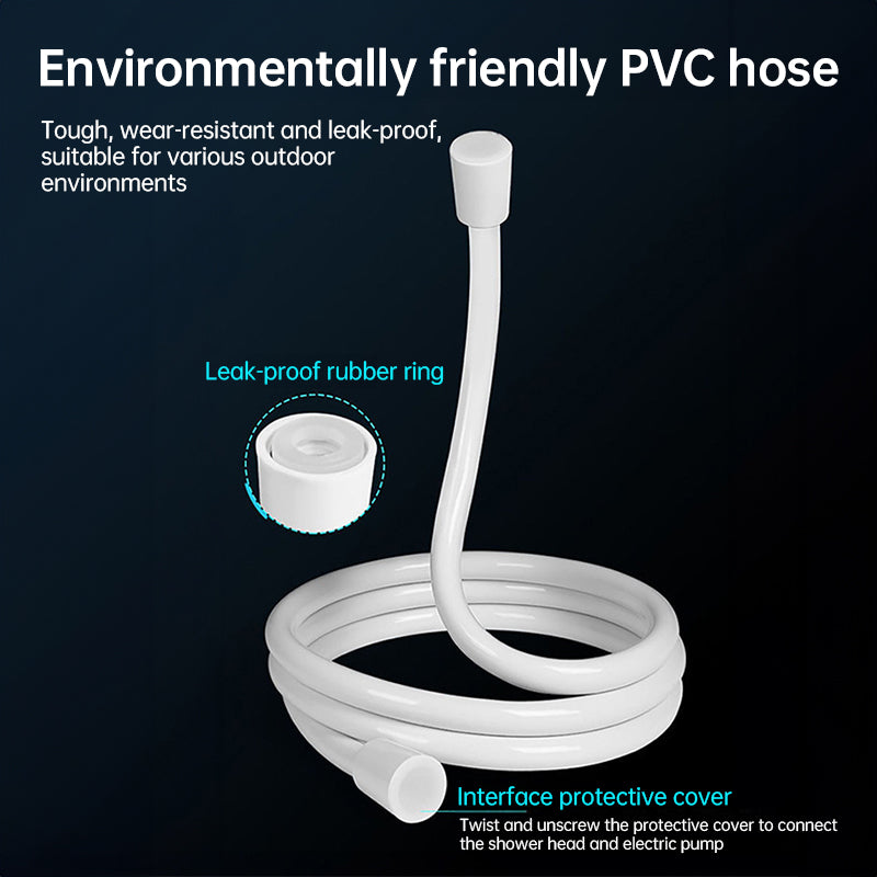 Rechargeable Electric Camping Shower Pump with Smart Digital Display