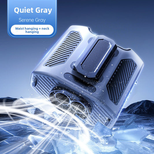 Portable USB Rechargeable Waist Fan
