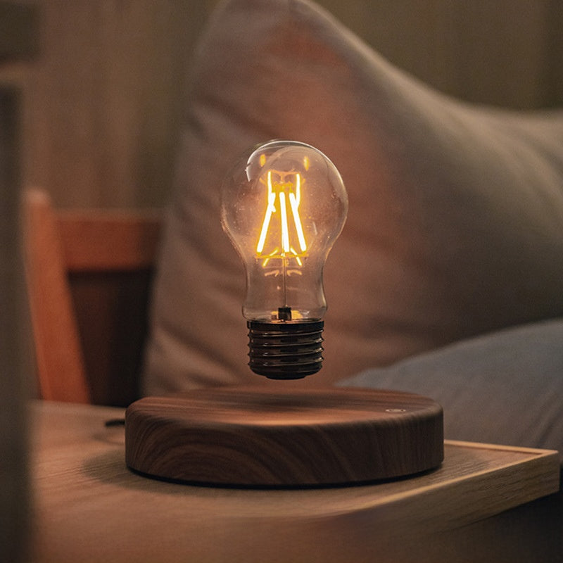 magnetic floating light bulb