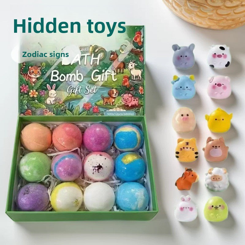 Bath Balls with Hidden Toys