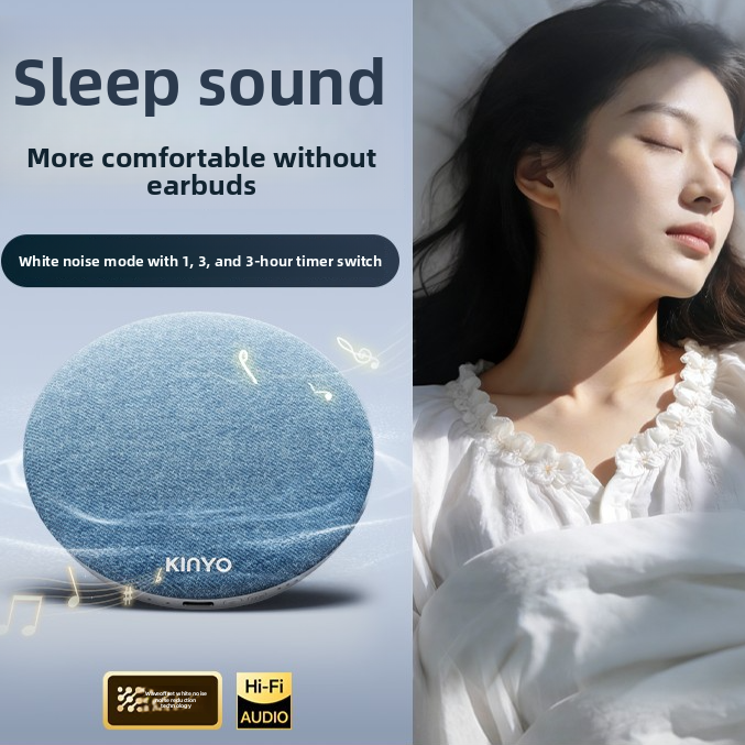 Under Pillow Speaker Disc Pillow Music-Listening Gadget Ultra-Long Battery Life Bluetooth Speaker