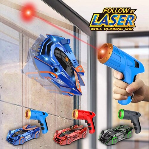 Laser Control Wall Ceiling Glass Climbing Car