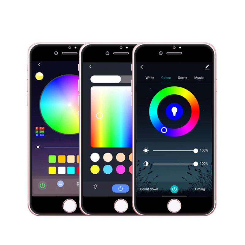 WiFi Smart Bulb Alexa Voice Control RGBCW Dimming Color