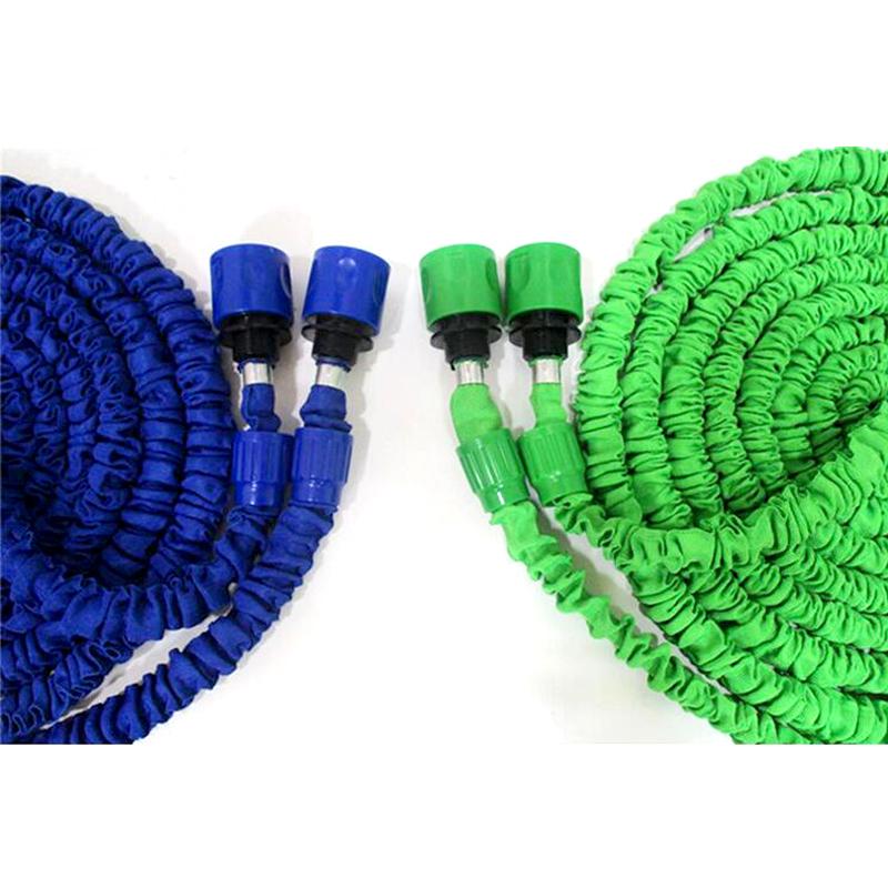 25FT Car Wash Water Gun Flexible Garden Hose Expandable High Pressure Spray Gun With Pipe 7 Modes To Watering