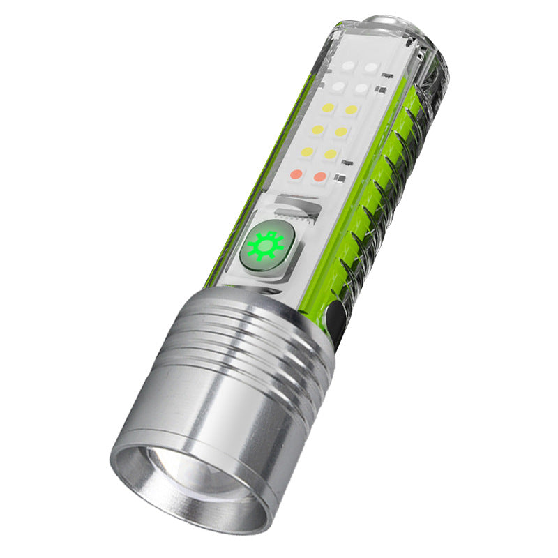 Mini Multifunctional Torch Laser Flashlight