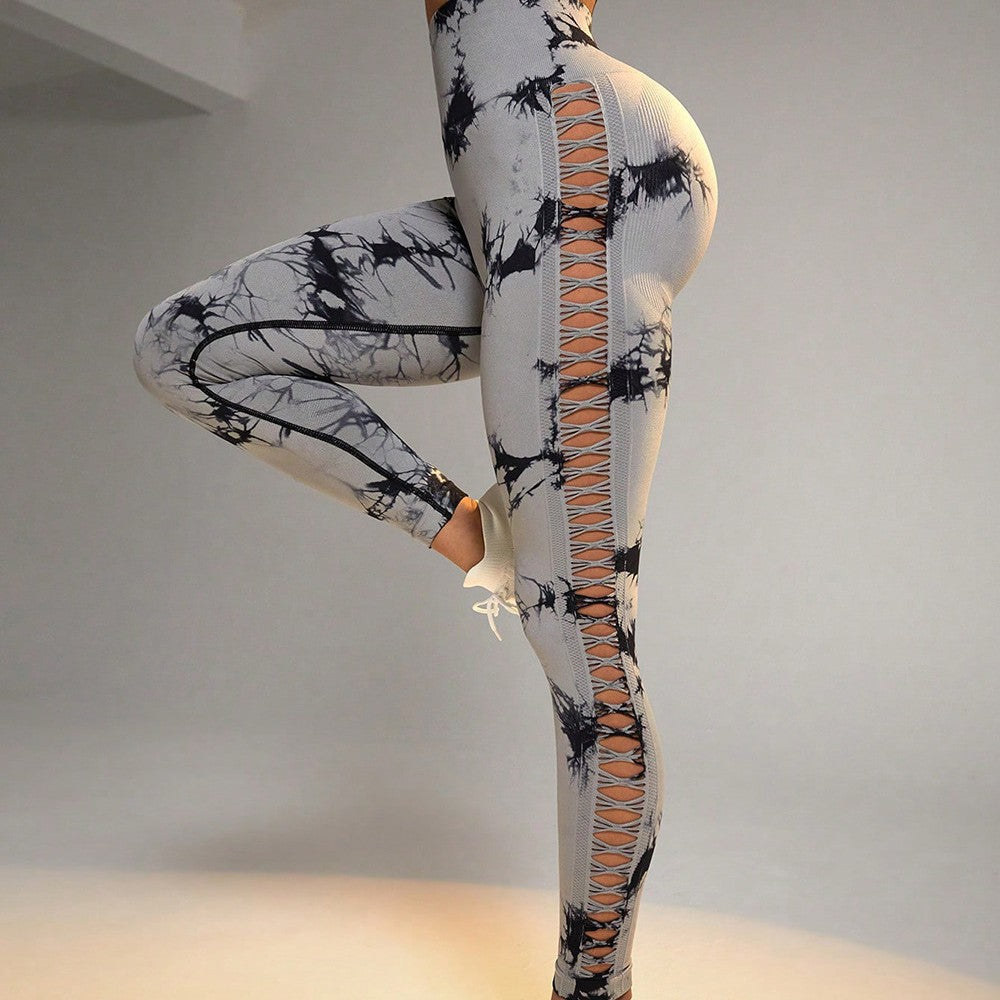 High Waist Yoga Leggings with Butt Lifting Design