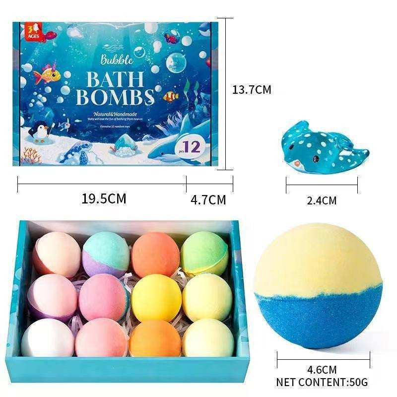 Bath Balls with Hidden Toys