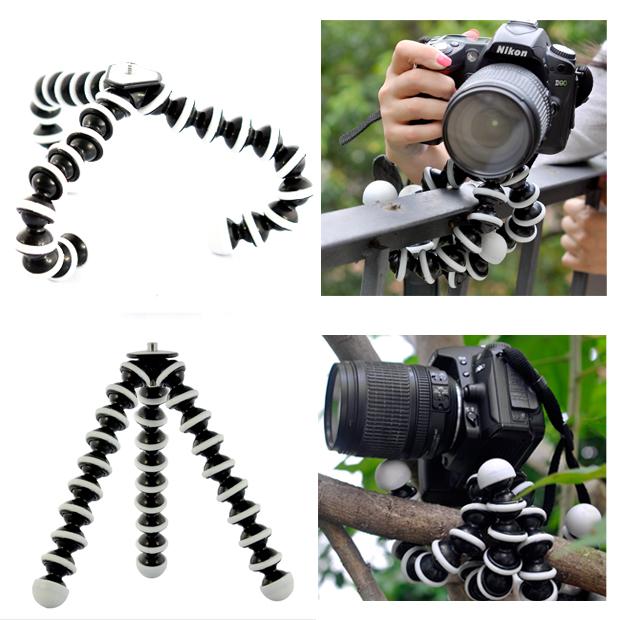 Large Octopus Flexible Tripod Stand Gorillapod for Cameras and Phones