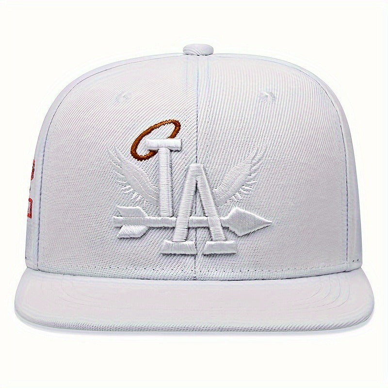 Flat top LA to the Bay Snapback baseball flat edge hat