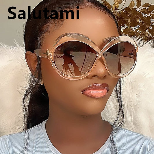 Arc Oversize Cat Eye Sunglasses