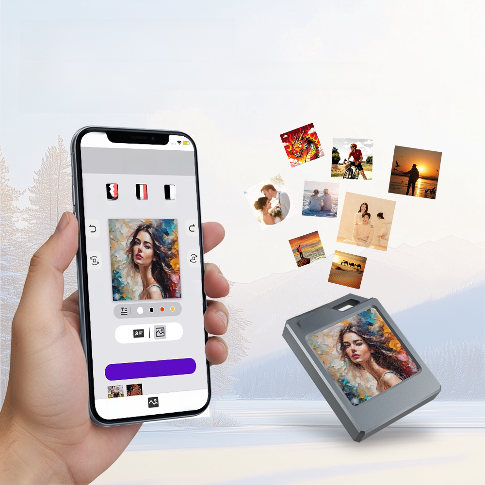 Photo Keychain with Tracking