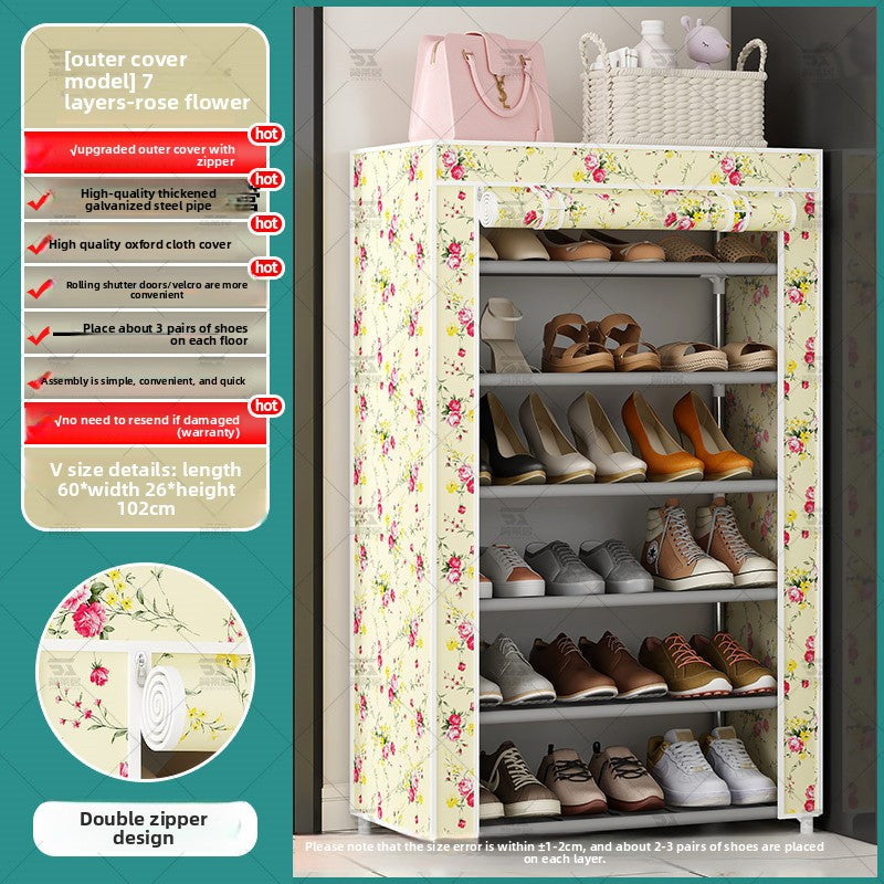 Simple Multi-Tier Shoe Rack