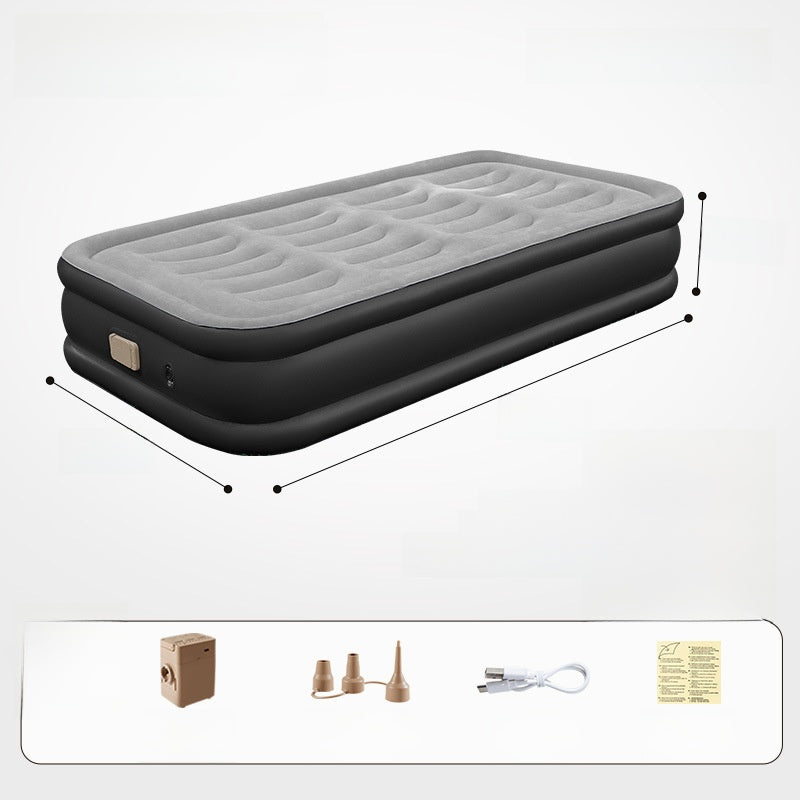 Inflatable Air Mattress with Built-in Pump