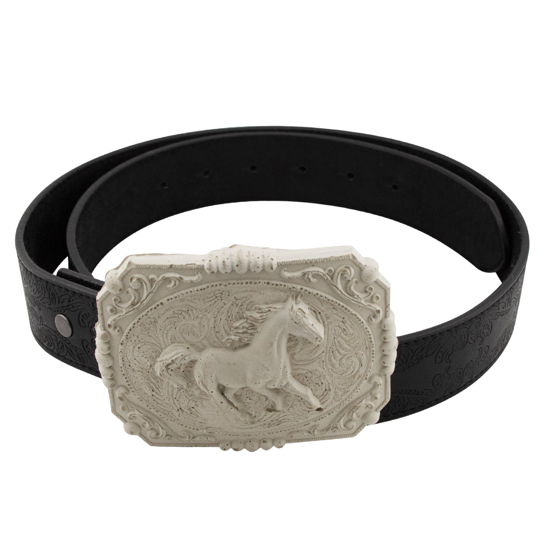 Concrete Cowboy Belt Buckle