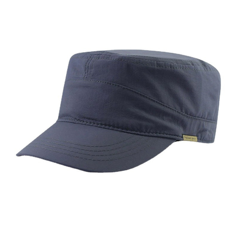 Flat-Crown Men's Hat