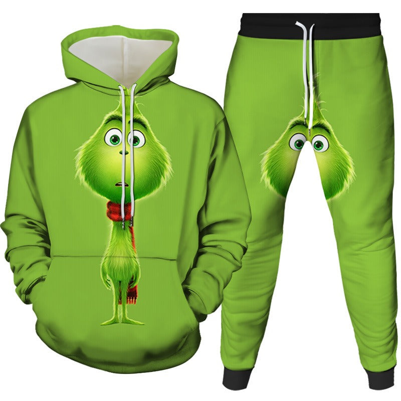 Monster of Greenwich Series 3D Printed Hoodie & Pants Set combo