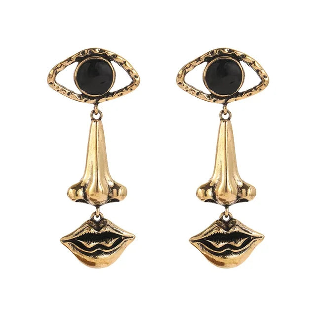 Facial Features Earrings