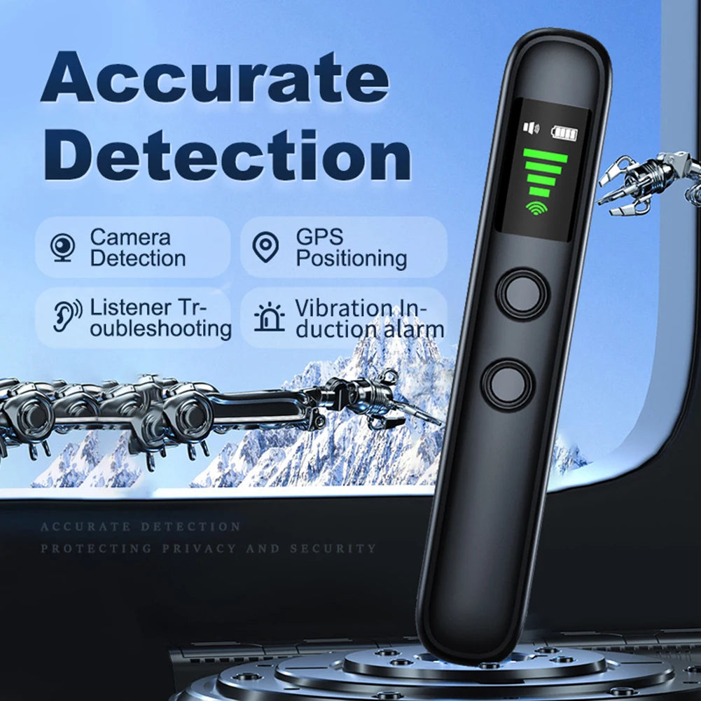GPS Tracker Detector Multifunctional Infrared Anti-Positioning Anti-Eavesdropping Tracking Scanning Camera Detector for Car