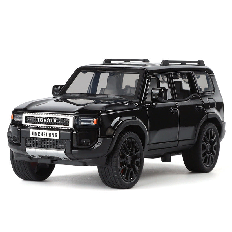 1: 32 Toyota Car Model alloy sound and light simulation SUV domineering off-road vehicle