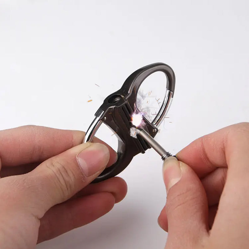 Metal Keychain Lighter, ignite, waterproof