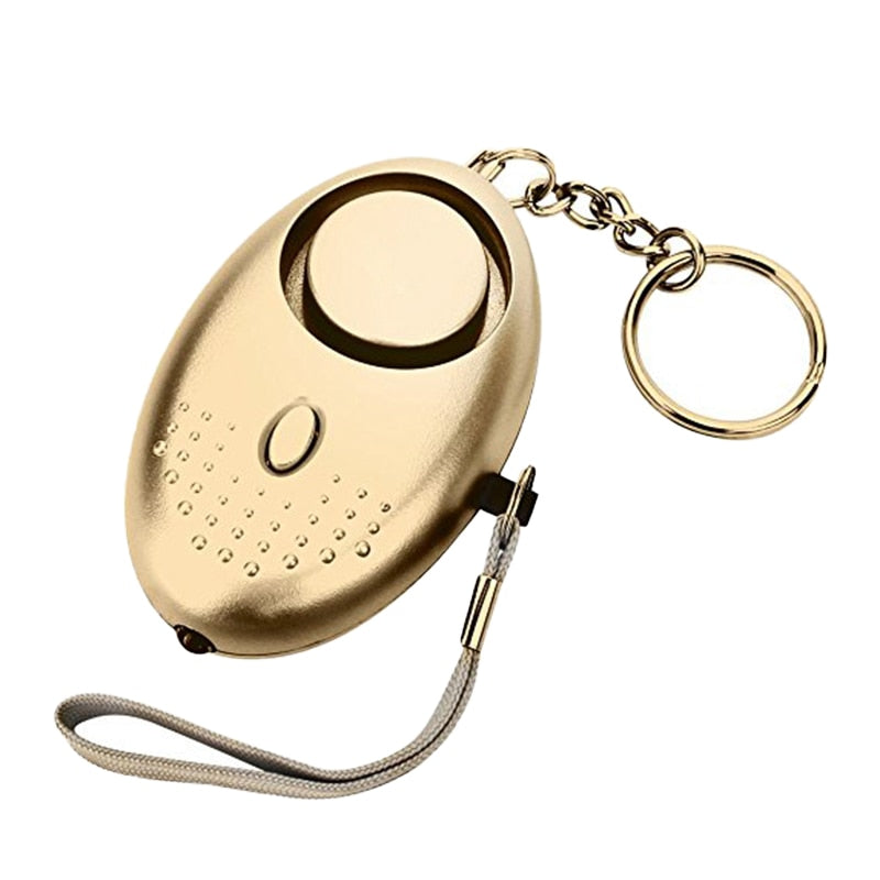Self Defense Alarm 140dB Scream Loud Emergency Alarm Keychain Personal Safety