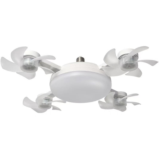 Remote Control Drone Style Ceiling Fan Light with Dimmable LED