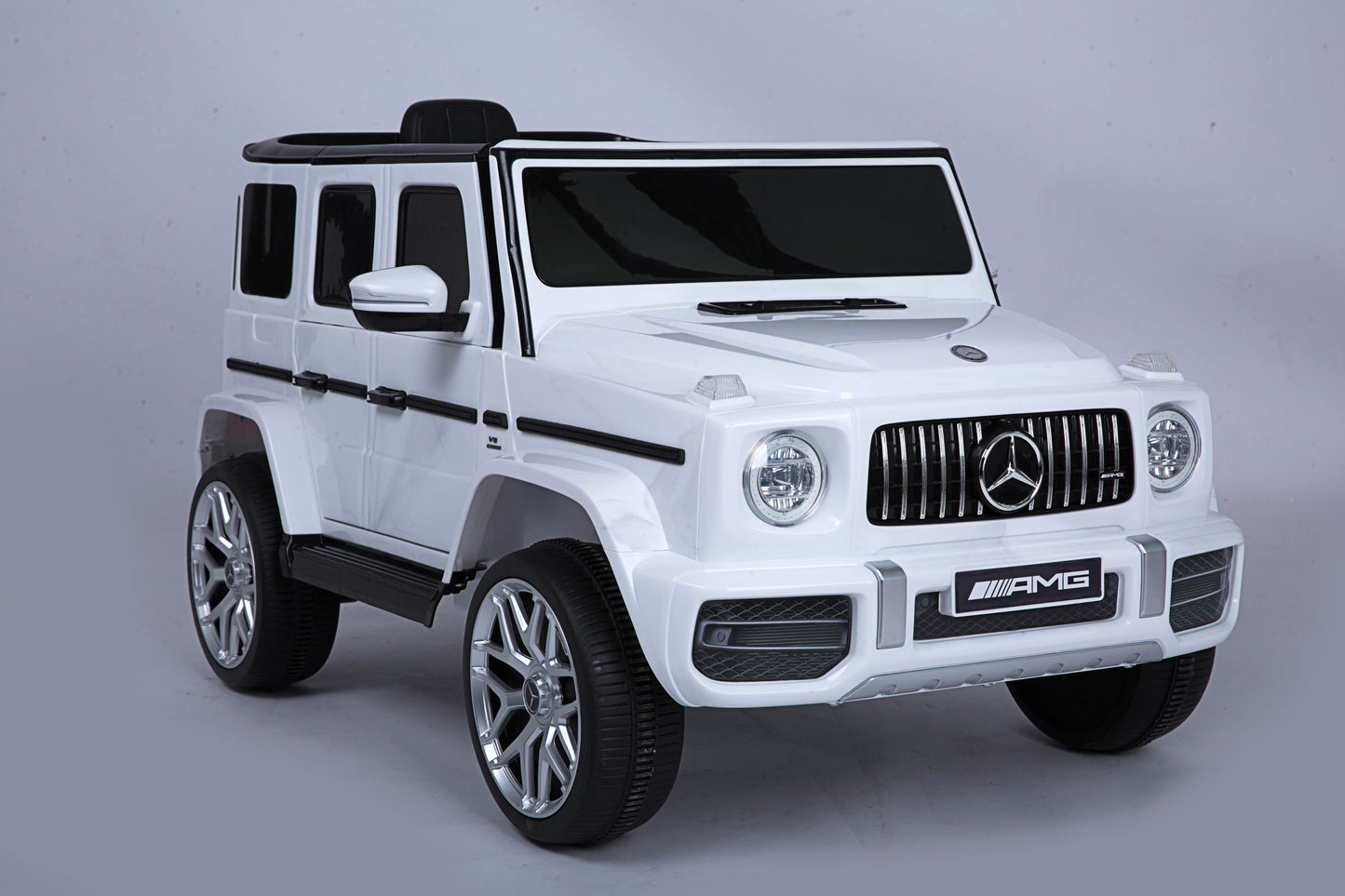 Mercedes Benz G63 Electric Vehicle with Remote Control 12V Music, Horn, Spring Suspension