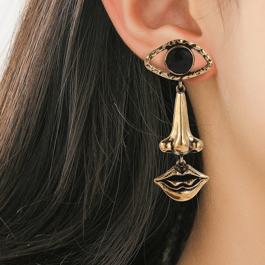 Facial Features Earrings