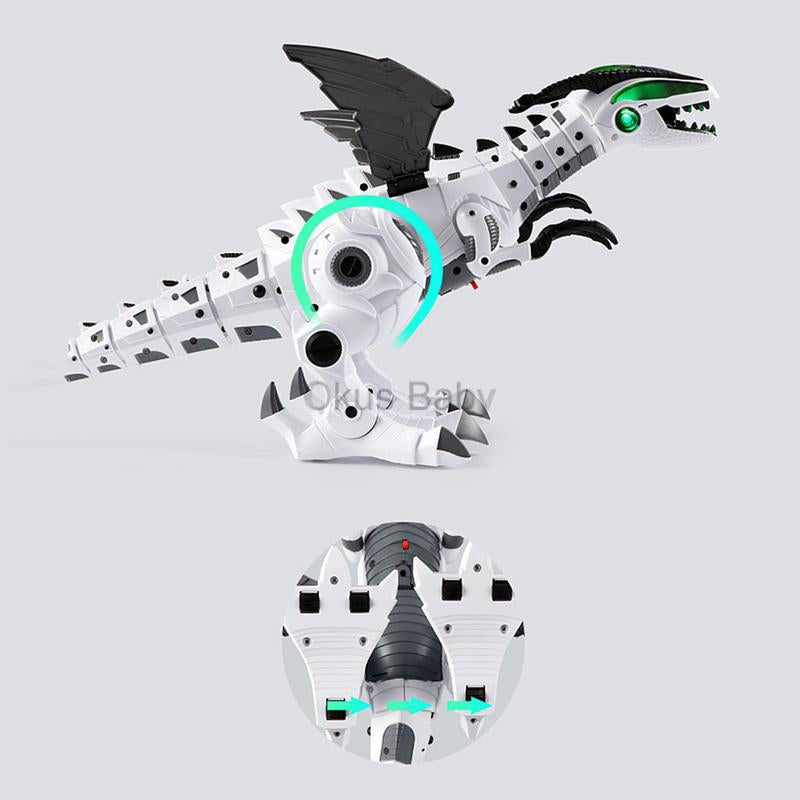 Brand New Dinosaur Toys For Kids Toys White Spray Electric Dinosaur Mechanical Pterosaurs Dinosaur Toy