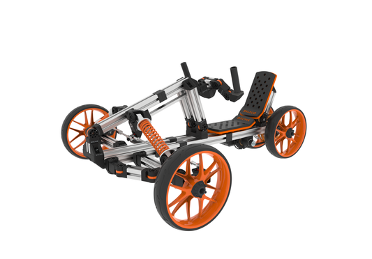 Electric Motor Powered - Build Create Different Model Designs - High-Strength Electric innovation Go- Kart, 20+ kinds of assembly designs