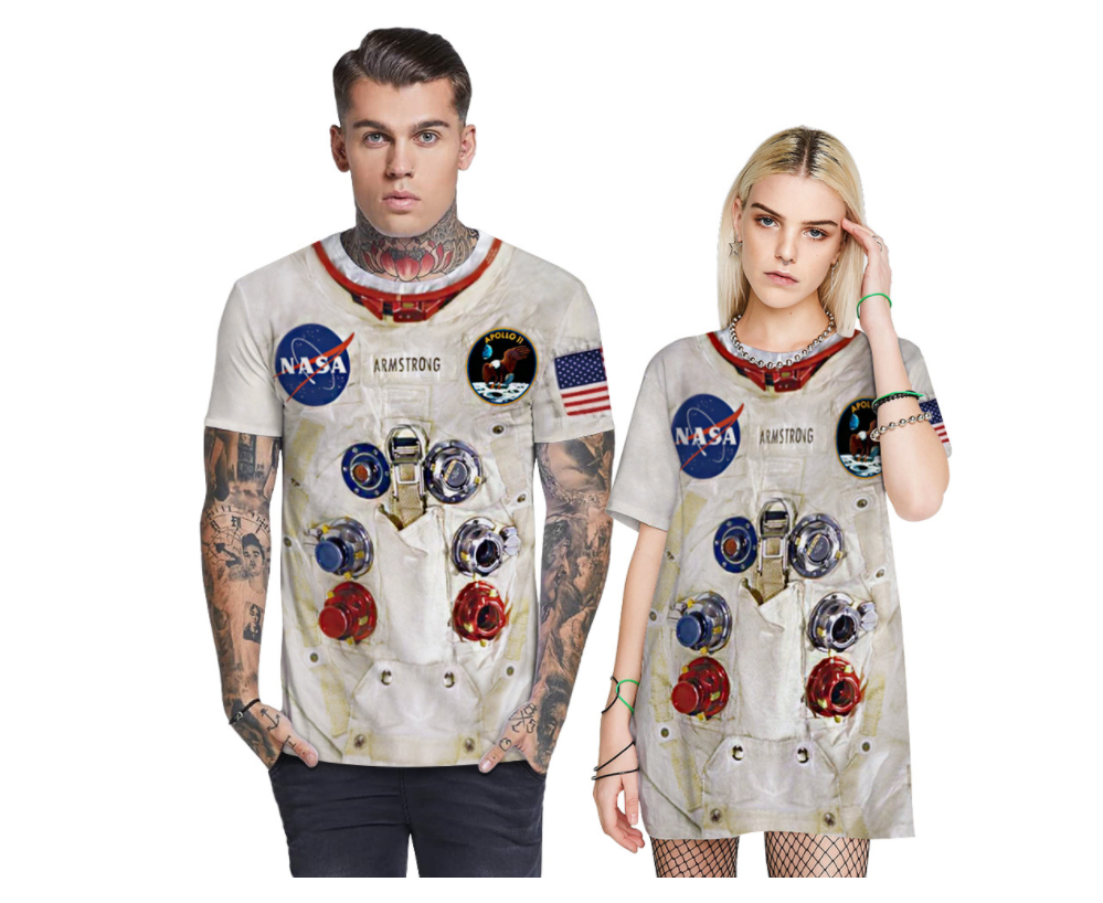 3D printed (Outer Space Man) T-shirt