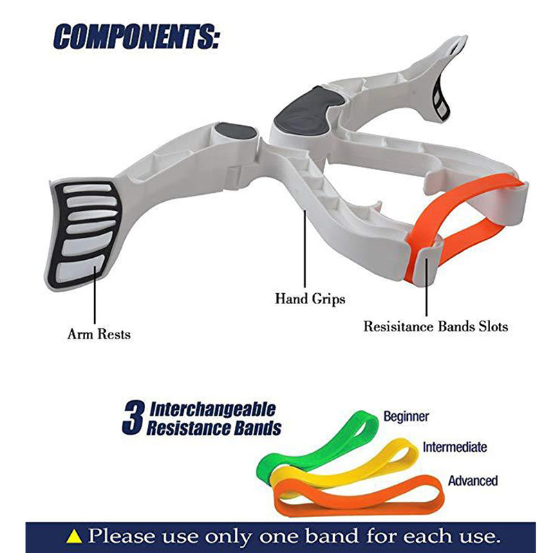 Upper Body Hand Grip Strength Brawn Training Device Arm Forearm Wrist Force Fitness Gym Exercise Equipment