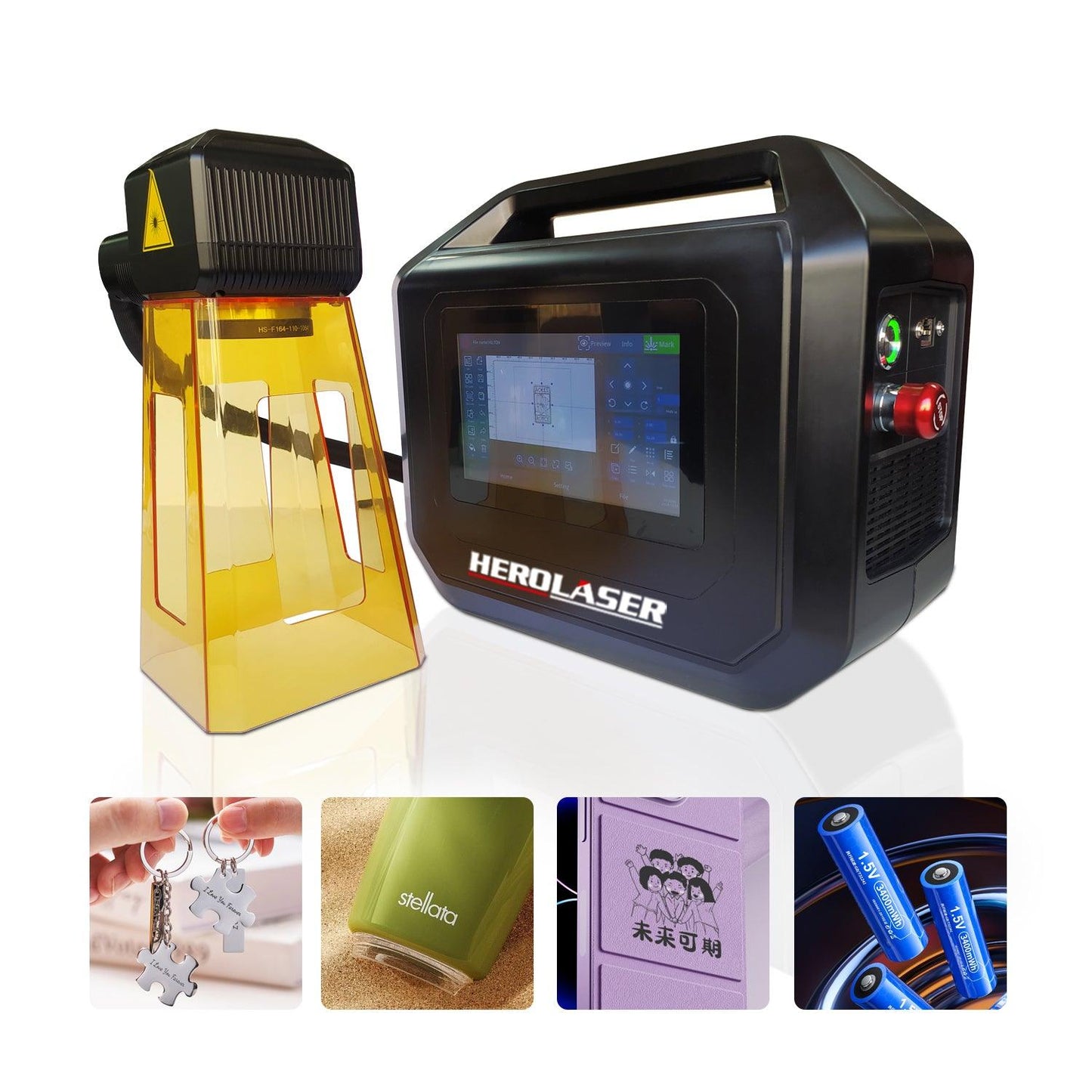 Portable Laser Marking & Engraving Machine