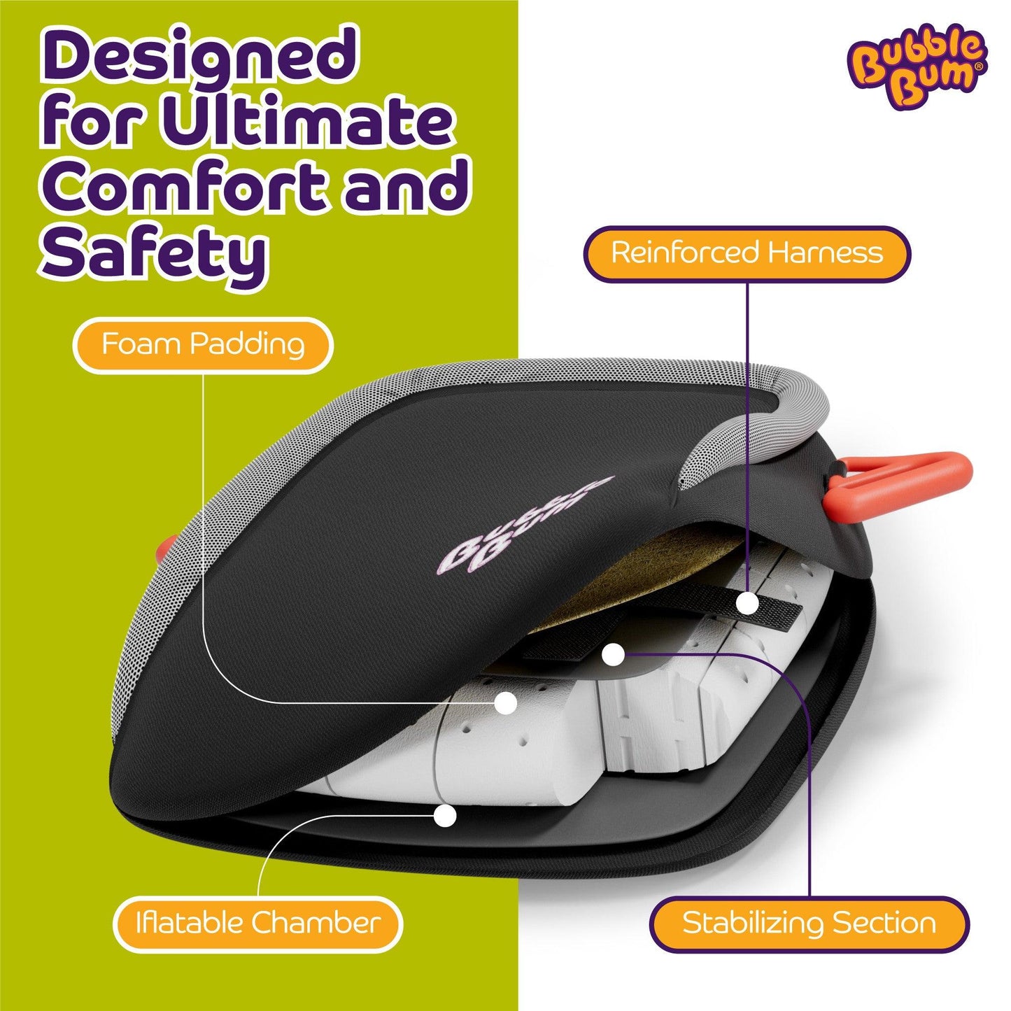 Inflatable Car Booster Seat - Travel Booster Seat